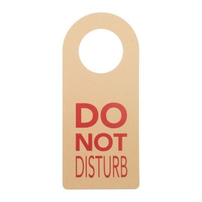 DISTURB ECO - custom door hanger