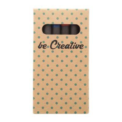 CRAXON 6 ECO - custom 6 pc crayon set