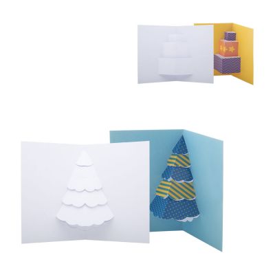 DIMENSIONS - 3D Christmas card, gift box