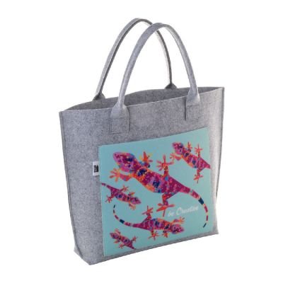 CREAFELT SHOP A - custom shopping bag