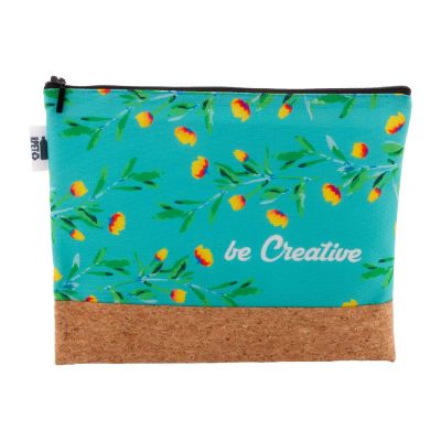 CREABEAUTY CORK L RPET - custom cosmetic bag