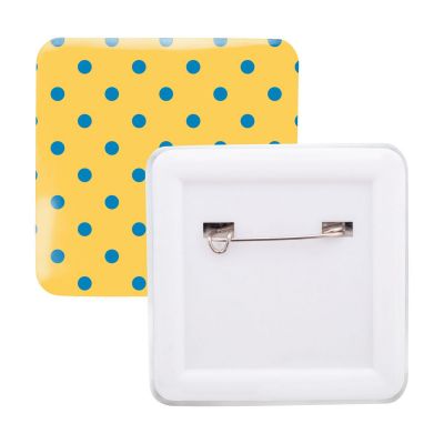 SQUAREBADGE MAXI - pin button badge