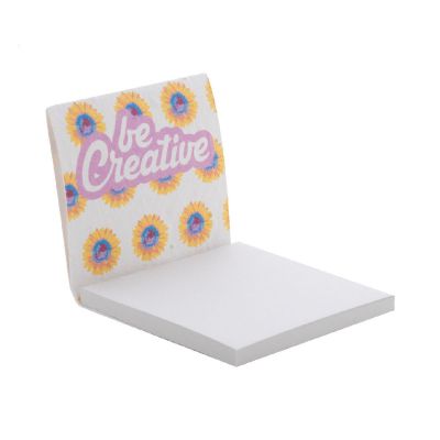 CREASTICK SEED SIGN - custom sticky notepad