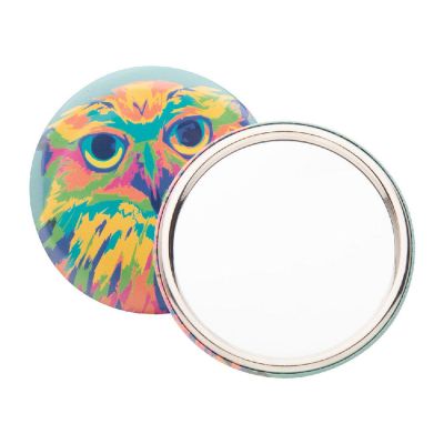 BEAUTYBADGE - pin button pocket mirror