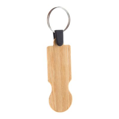 BOOCART EU - bamboo trolley coin keyring