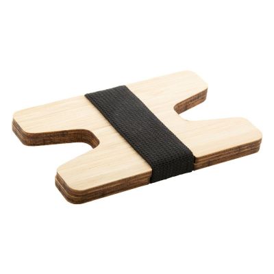 WOLLY - bamboo card holder wallet