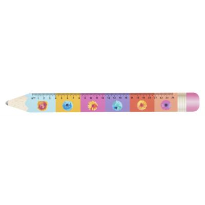 SHARPY 24 - 24 cm ruler, pencil