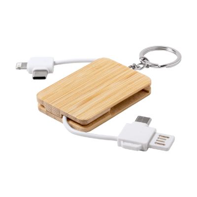 RUSELL - keyring USB charger cable