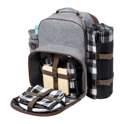 Personalized picnic backpack top