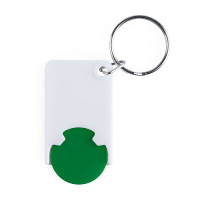 ZABAX - trolley coin keyring