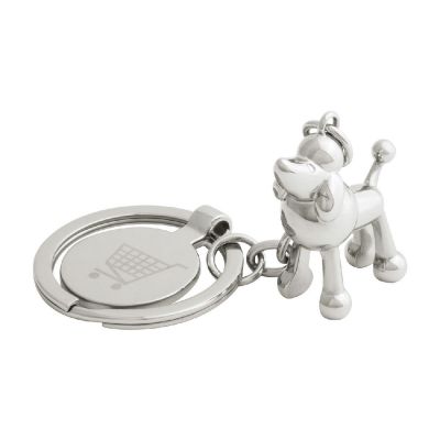 HOINZO - trolley coin keyring, dog