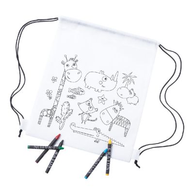 WIZZY - colouring drawstring bag