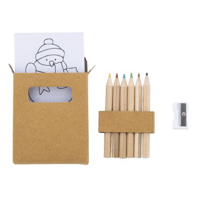 JOLABLY - Christmas colouring set