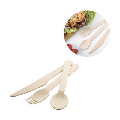 WOOLLY - wooden cutlery, fork