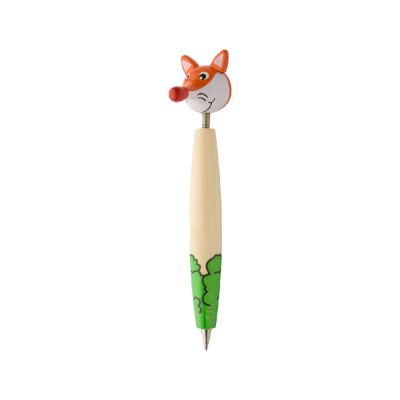 ZOOM - wooden ballpoint pen, fox