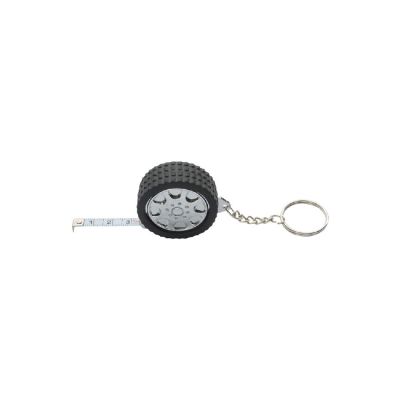 WHEEL - keyring with tape measure