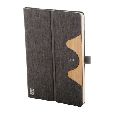 CHATOM - RPET wireless charger notebook