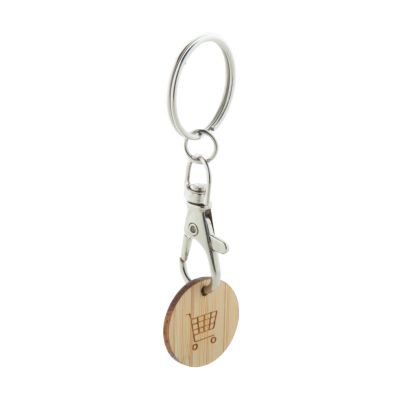 BOOMARKET - trolley coin keyring