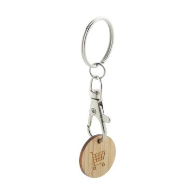 BOOMARKET - trolley coin keyring