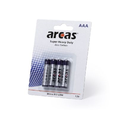 AAA/ R03 - 4 Batteries Pack 1,5V