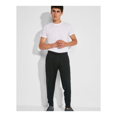 BREMEN - Long training pants with elastic and adjustable waistband