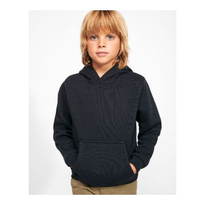 POWELL KIDS - Two-colour hoodie with double fabric