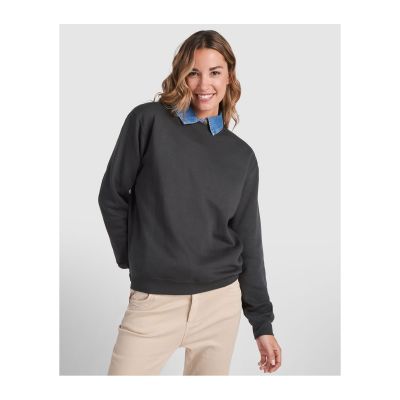 CLAIRTON - Classic sweatshirt with 1x1 elastane rib in collar