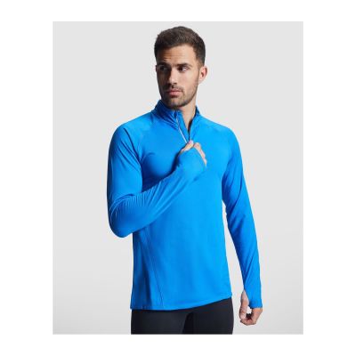 ALHAMBRA - Long-sleeve technical raglan sweatshirt for men