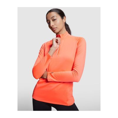MOORE - Long-sleeve technical raglan sweatshirt for women