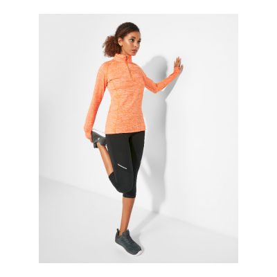 MOORE - Long-sleeve technical raglan sweatshirt for women