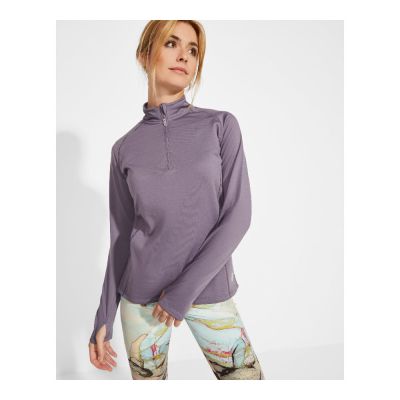 COATESVILLE - Technical long-sleeve raglan sweatshirt for women