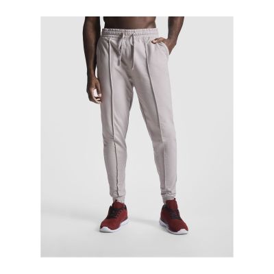 BROCKTON - Straight long trousers with cuffs on legs