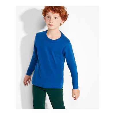 ALLENTOWN KIDS - Long-sleeve t-shirt in tubular fabric and 4-layer crew neck