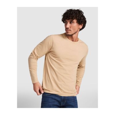 ALLENTOWN - Long-sleeve t-shirt in tubular fabric and 4-layer crew neck