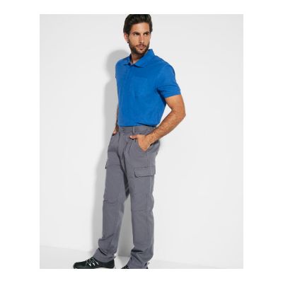 BROOKS - Long trousers in resistant cotton fabric