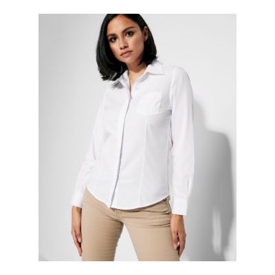 BARTLESVILLE - Slim-fit long-sleeve shirt with front and back darts