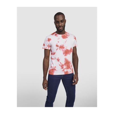 ANSON - Unisex short-sleeve t-shirt in tie-dye effect