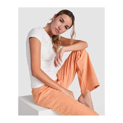 PUEBLO - Short-sleeve t-shirt with ribbed collar