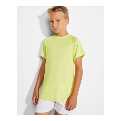 ARCADIA KIDS - Polyester technical t-shirt with raglan short-sleeves