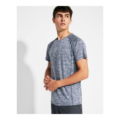 ARCADIA - Polyester technical t-shirt with raglan short-sleeves