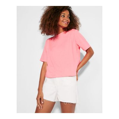 MILLINOCKET - Cropped and loose-fitted short-sleeve t-shirt for women