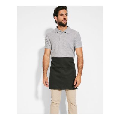 BENTONVILLE - Short apron with two-compartment pocket