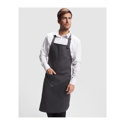 BERLIN - Long apron in twill fabric
