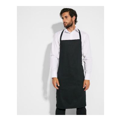 BESSEMER - Long apron with matching neck strap and side tie-straps