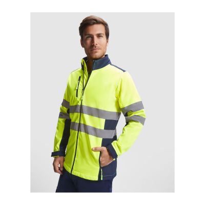 BOISE - Two-colour high-visibility softshell