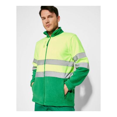 BOLOGNA - High-visibility fleece jacket