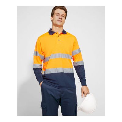 BOLZANO - high-visibility polo shirt