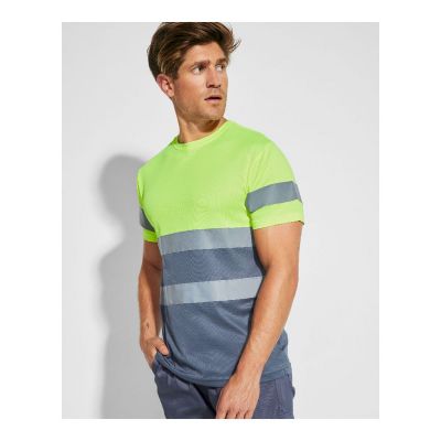 MOLINE - Technical high-visibility short-sleeve t-shirt