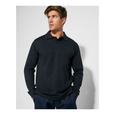 BIDDEFORD - Long-sleeve polo shirt in fire retardant fabric