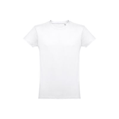 THC LUANDA WH - Men's tubular cotton T-shirt. White